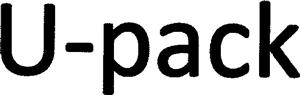 U-pack - לוגו סימן מסחר רשום