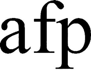 afp - לוגו סימן מסחר רשום