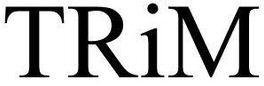 TRiM - לוגו סימן מסחר