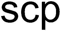scp - לוגו סימן מסחר