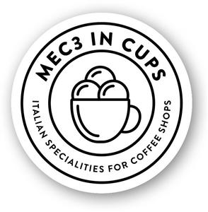 MEC3 IN CUPS ITALIAN SPECIALITIES FOR COFFEE SHOPS - לוגו סימן מסחר רשום