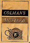 COLMAN'S MUSTARD - לוגו סימן מסחר