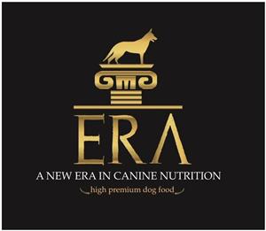 ERA A NEW ERA IN CANINE NUTRITION high premium dog food - לוגו סימן מסחר רשום