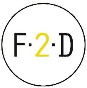 F2D - לוגו סימן מסחר רשום