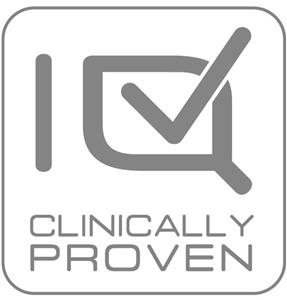 IQ CLINICALLY PROVEN - לוגו סימן מסחר