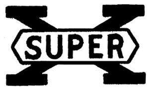 X SUPER - לוגו סימן מסחר רשום