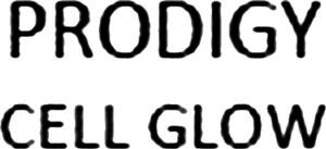 PRODIGY CELL GLOW - לוגו סימן מסחר רשום