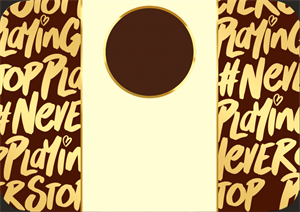 #Never Stop Playing - לוגו סימן מסחר רשום