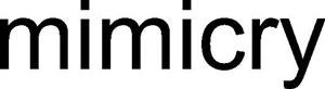 mimicry - לוגו סימן מסחר רשום