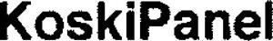 KoskiPanel - לוגו סימן מסחר רשום