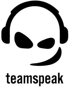 teamspeak - לוגו סימן מסחר רשום