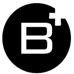 B+ - לוגו סימן מסחר רשום