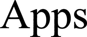 Apps - לוגו סימן מסחר רשום