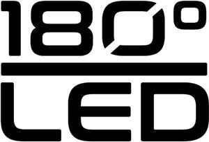 180° LED - לוגו סימן מסחר רשום