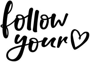 follow your - לוגו סימן מסחר רשום