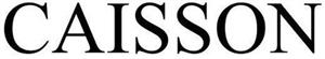CAISSON - לוגו סימן מסחר