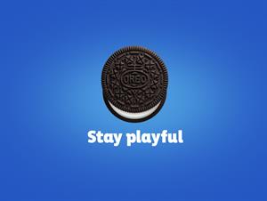 OREO  stay playful - לוגו סימן מסחר רשום