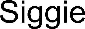 Siggie - לוגו סימן מסחר רשום