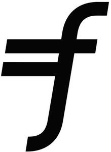 F - לוגו סימן מסחר רשום