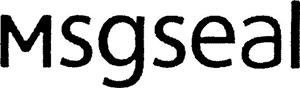 Msgseal - לוגו סימן מסחר רשום