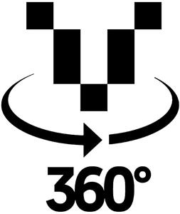 360° - לוגו סימן מסחר רשום