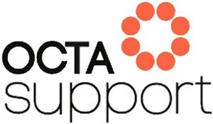 OCTA support - לוגו סימן מסחר רשום
