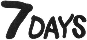 7DAYS - לוגו סימן מסחר