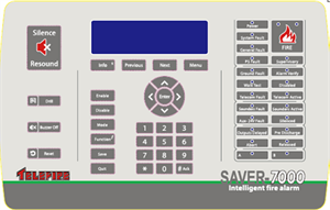 TELEFIRE SAVER-7000 Intalligent fire alarm - לוגו סימן מסחר