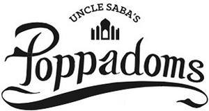 UNCLES SABA'S Poppadoms - לוגו סימן מסחר רשום