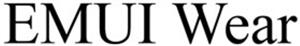 EMUI Wear - לוגו סימן מסחר רשום