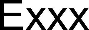 Exxx - לוגו סימן מסחר רשום