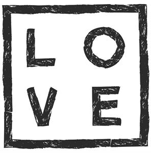 LOVE - לוגו סימן מסחר רשום