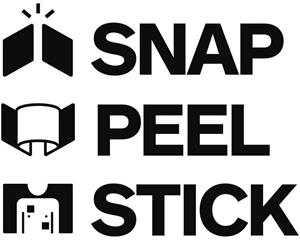 SNAP PEEL STICK - לוגו סימן מסחר רשום