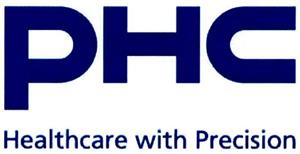 PHC Healthcare with Precision - לוגו סימן מסחר רשום