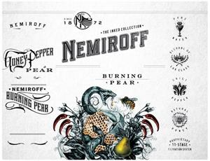 NEMIROFF HONEY PEPPER & PEAR - לוגו סימן מסחר רשום