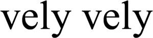 vely vely - לוגו סימן מסחר רשום