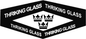 THRIKING GLASS - לוגו סימן מסחר רשום