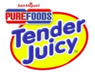 San Miguel Purefoods Tender Juicy - לוגו סימן מסחר רשום