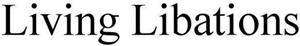 Living Libations - לוגו סימן מסחר רשום