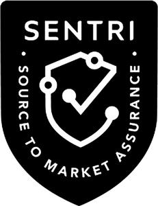 SENTRI SOURCE TO MARKET ASSURANCE - לוגו סימן מסחר רשום