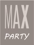 MAX PARTY - לוגו סימן מסחר רשום