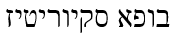בופא סקיוריטיז - לוגו סימן מסחר רשום