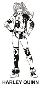 HARLEY QUINN - לוגו סימן מסחר רשום
