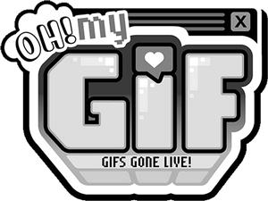 OH! MY GIF GIFS GONE LIVE! - לוגו סימן מסחר רשום