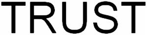 TRUST - לוגו סימן מסחר