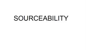 SOURCEABILITY - לוגו סימן מסחר רשום