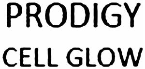PRODIGY CELL GLOW - לוגו סימן מסחר רשום