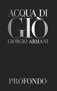 ACQUA DI GIÒ GIORGIO ARMANI PROFONDO - לוגו סימן מסחר רשום