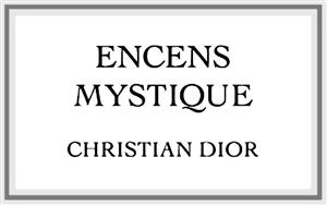 ENCENS MYSTIQUE CHRISTIAN DIOR - לוגו סימן מסחר רשום