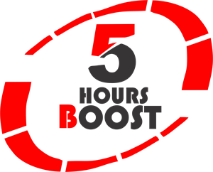 5 HOURS BOOST - לוגו סימן מסחר